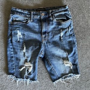 summer Ripped jean shorts